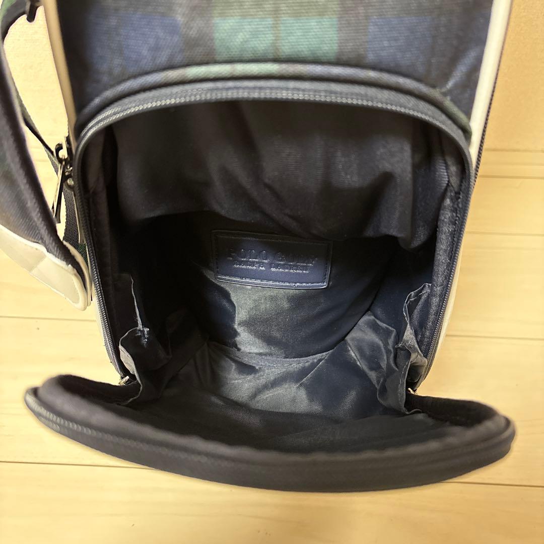 POLO GOLFポロゴルフ キャディバッグ キャスター付き ラルフローレン