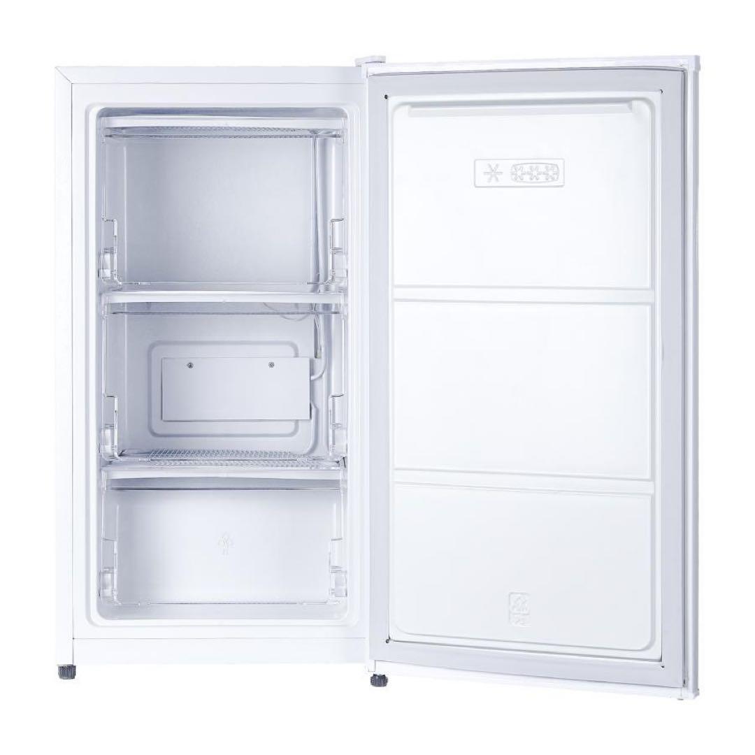 冷凍庫 小型 家庭用 スリム小型省エネ 前開き 60L 高さ80cm 幅40cm