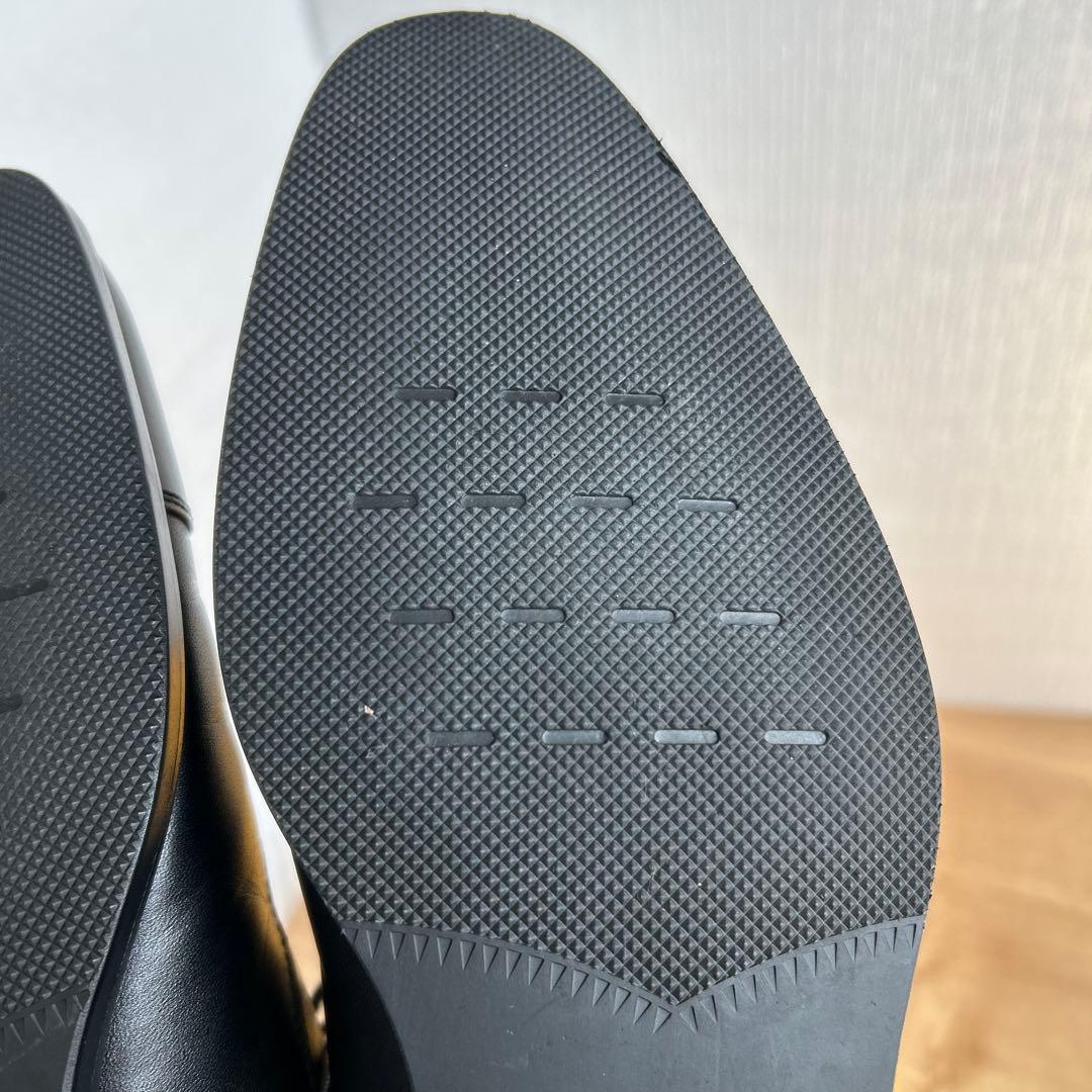 REGAL ブラックレザー ドレスシューズ キャップトゥ　24cm