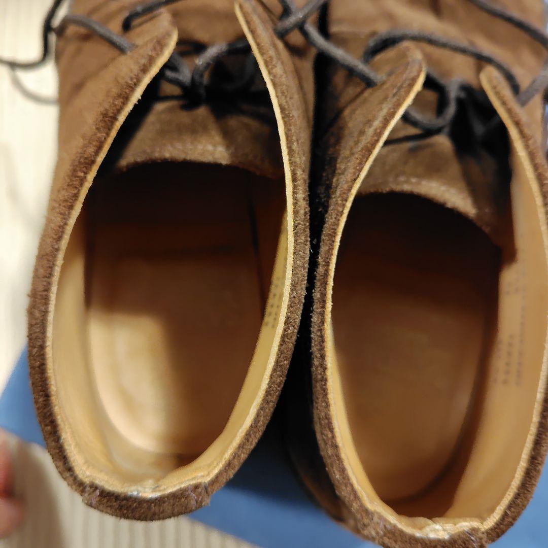 Sanders　BEAMSBOY別注 ブラウン スエードブーツ 5H