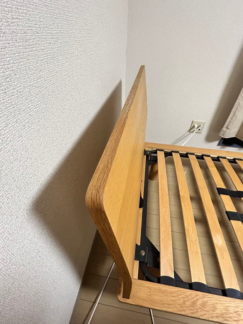 値下げ中!! 無印良品　ベットフレーム　シングル