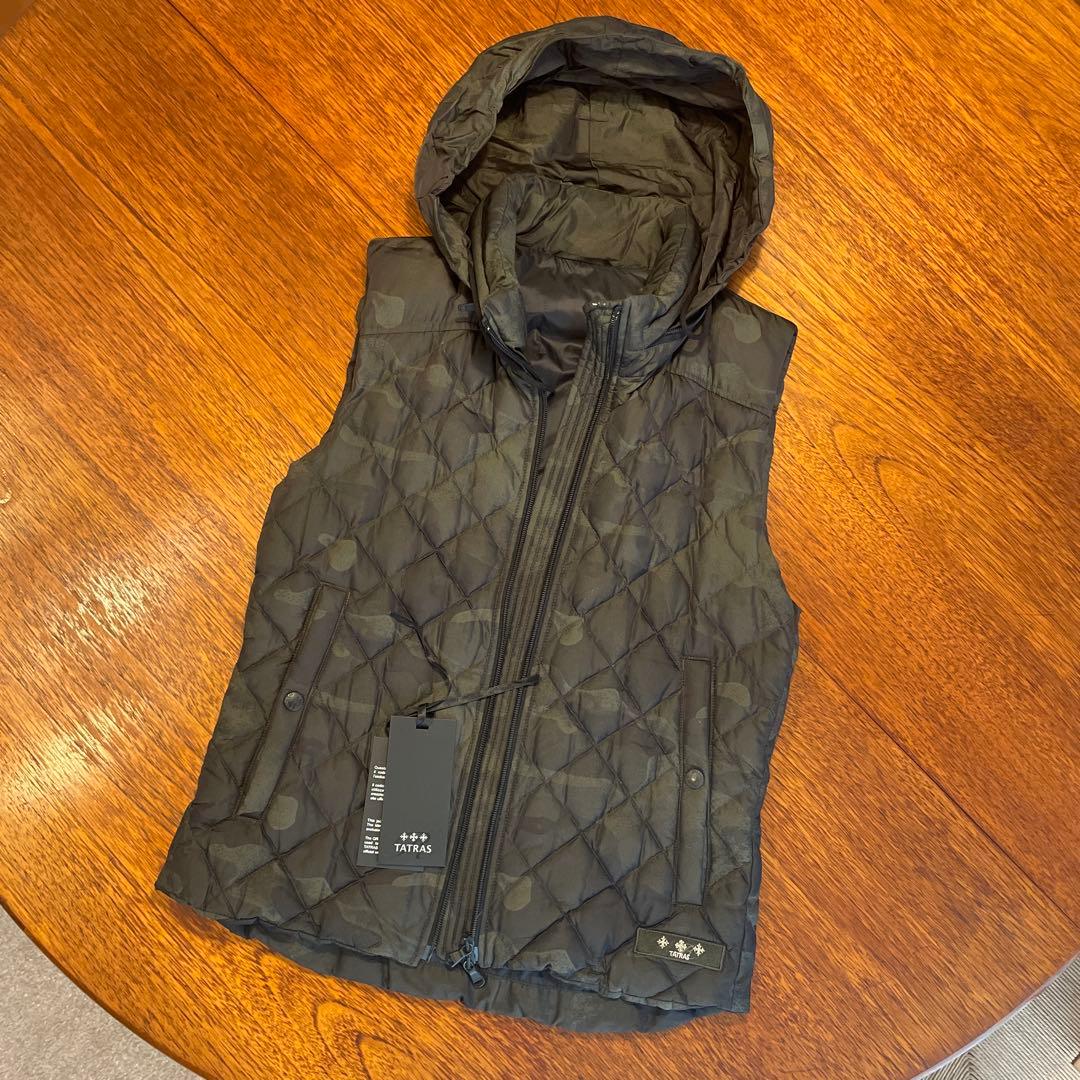 TATRAS ダウンベスト 迷彩柄