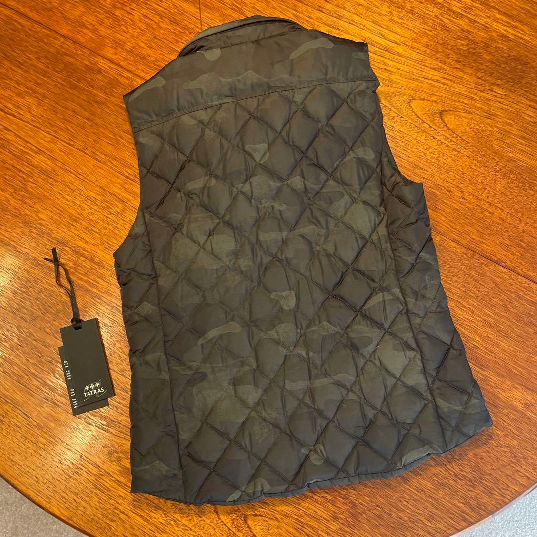 TATRAS ダウンベスト 迷彩柄