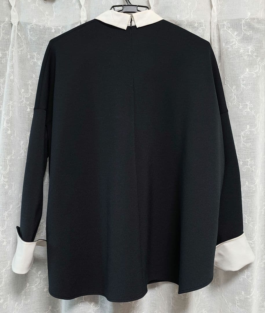 LE PHIL ルフィル スキューバダンボールブラウス 黒