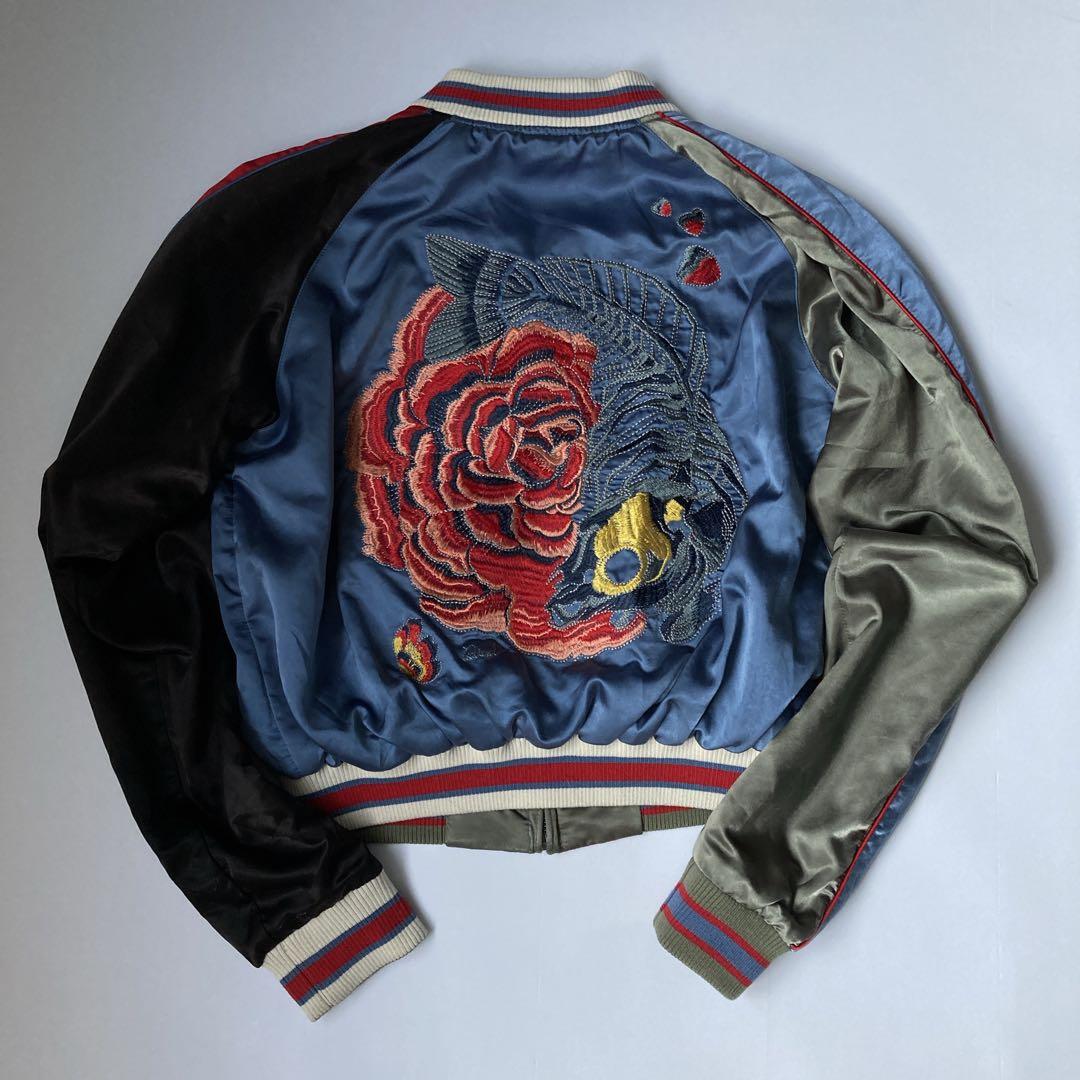 DIESEL ディーゼル スカジャン リバーシブル 刺繍 レディースMサイズ