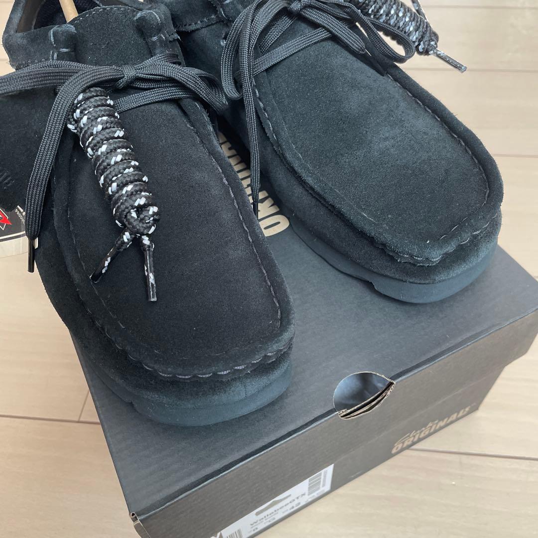 NGUTU【美品】Clarks メンズ ワラビー ゴアテックス UK8