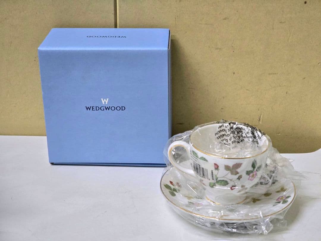 06 未使用品 ウエッジウッド ワイルドストランベリー セット