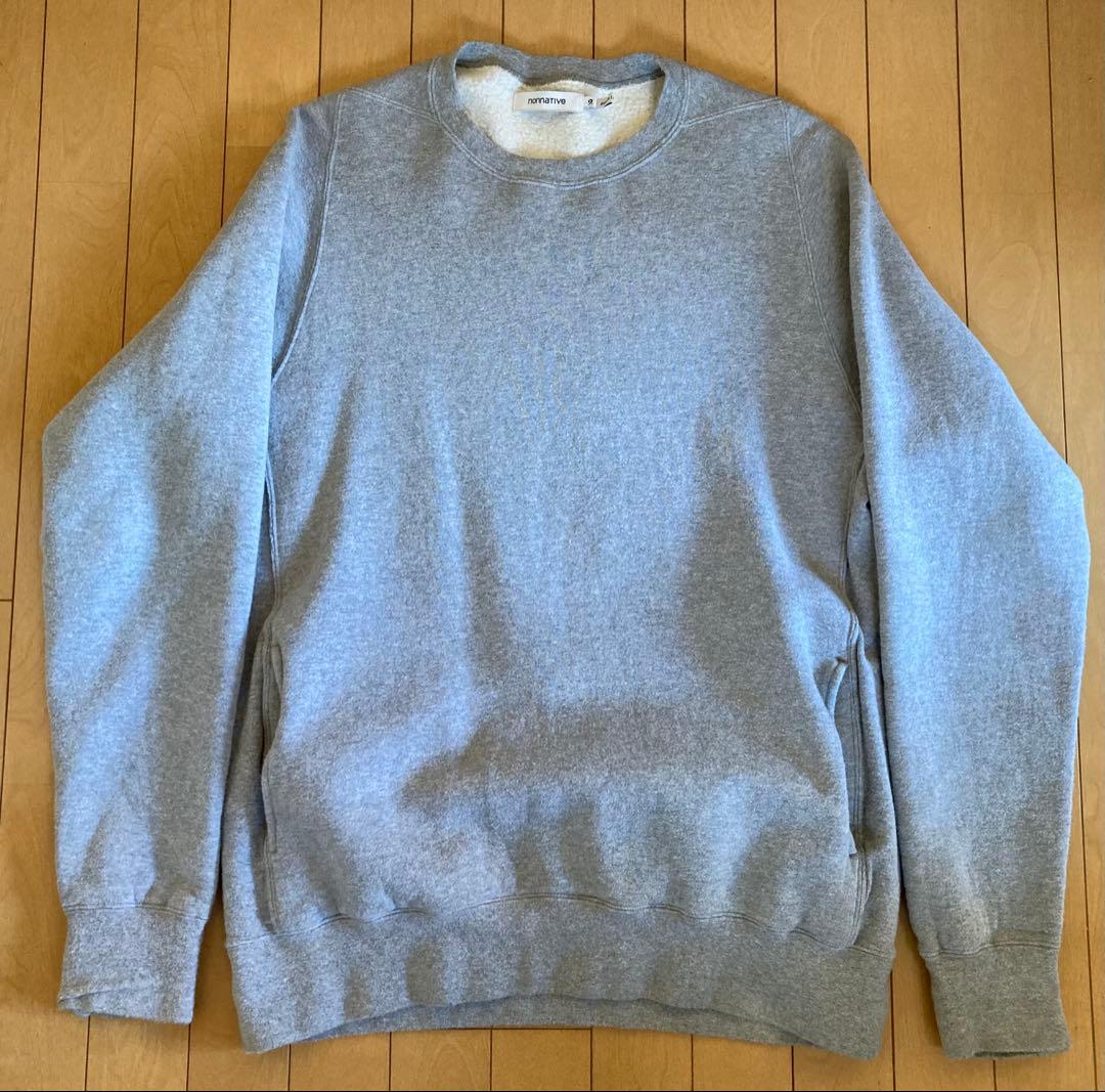 DWELLER CREW PULLOVER COTTON SWEAT スウェット