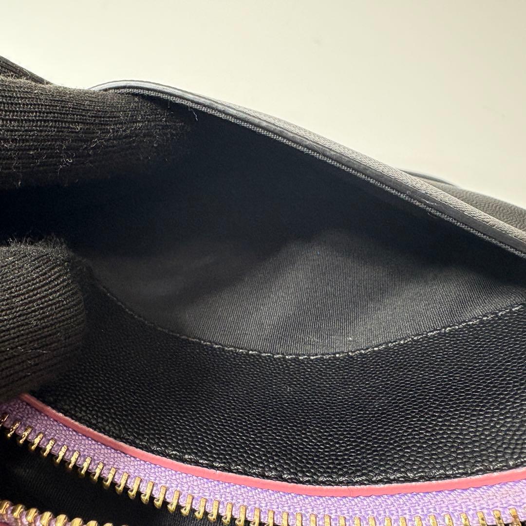 Paul Smith　ポールスミス　ダブルジップスクエア　ショルダーバッグ　美品