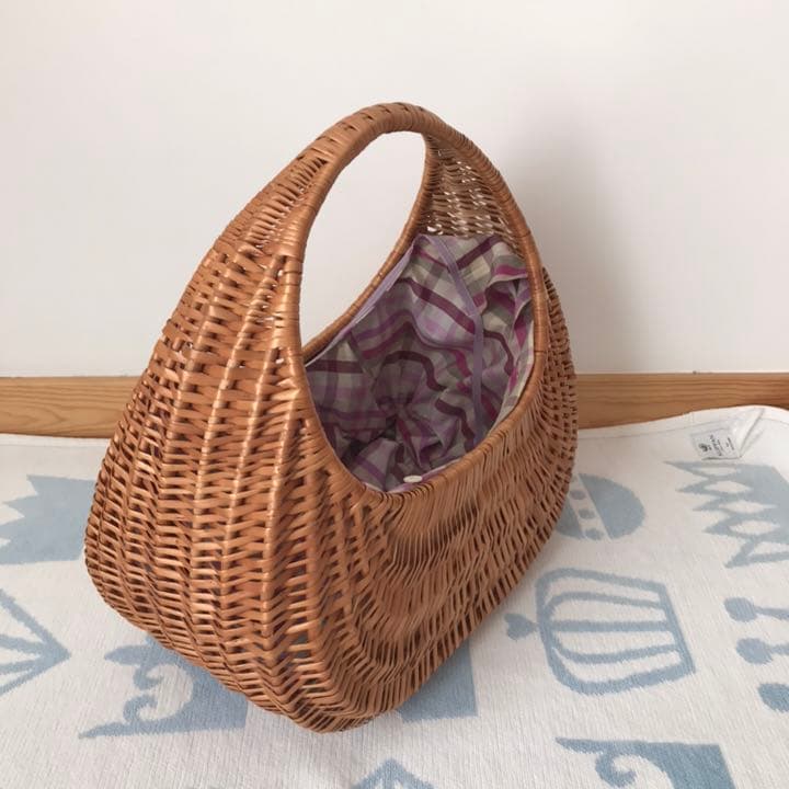 北欧藤のあみかごスウェーデンL