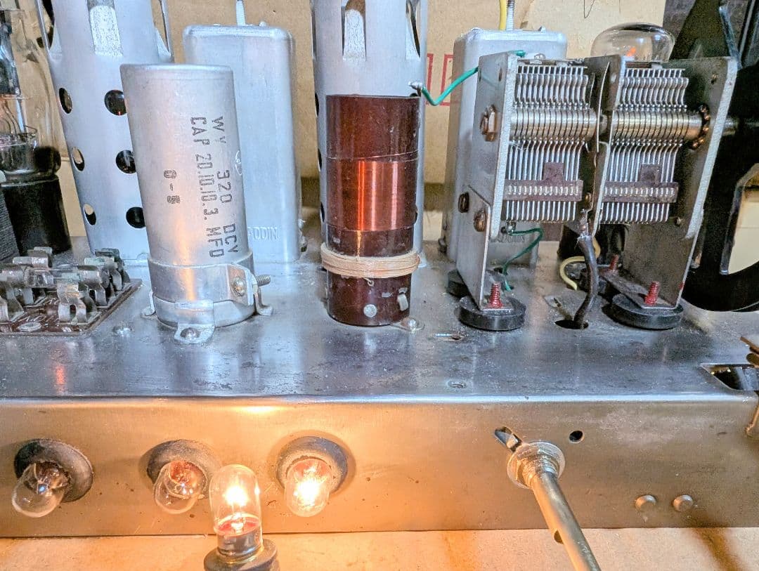 七欧通信機 木箱ST真空管ラジオ 昭和レトロ bluetooth付