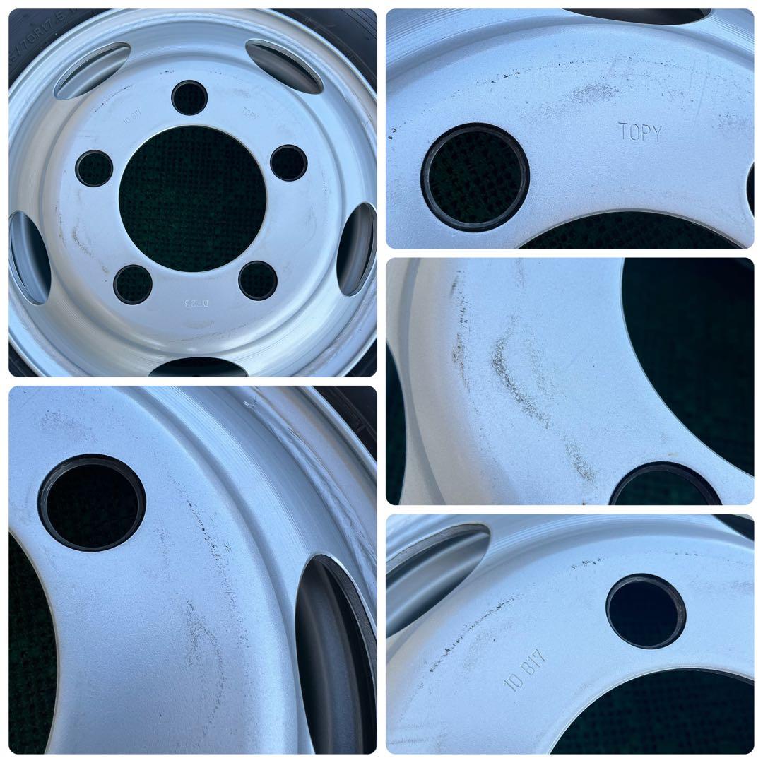 コースター リエッセⅡ スタッドレスタイヤ215/70R17.5・3本②