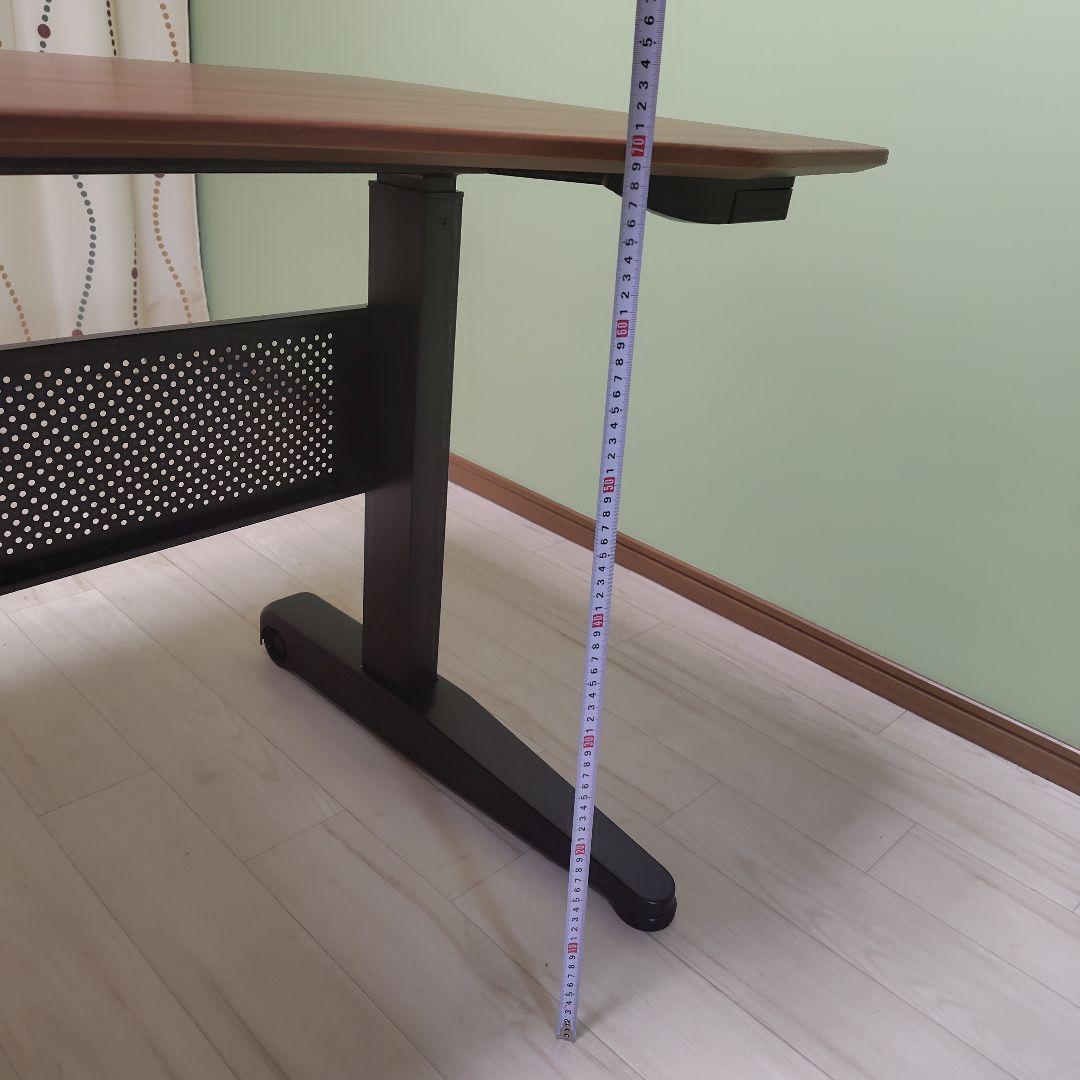 【限定出品】昇降　デスク　120cm×60cm　高さ70〜105cm