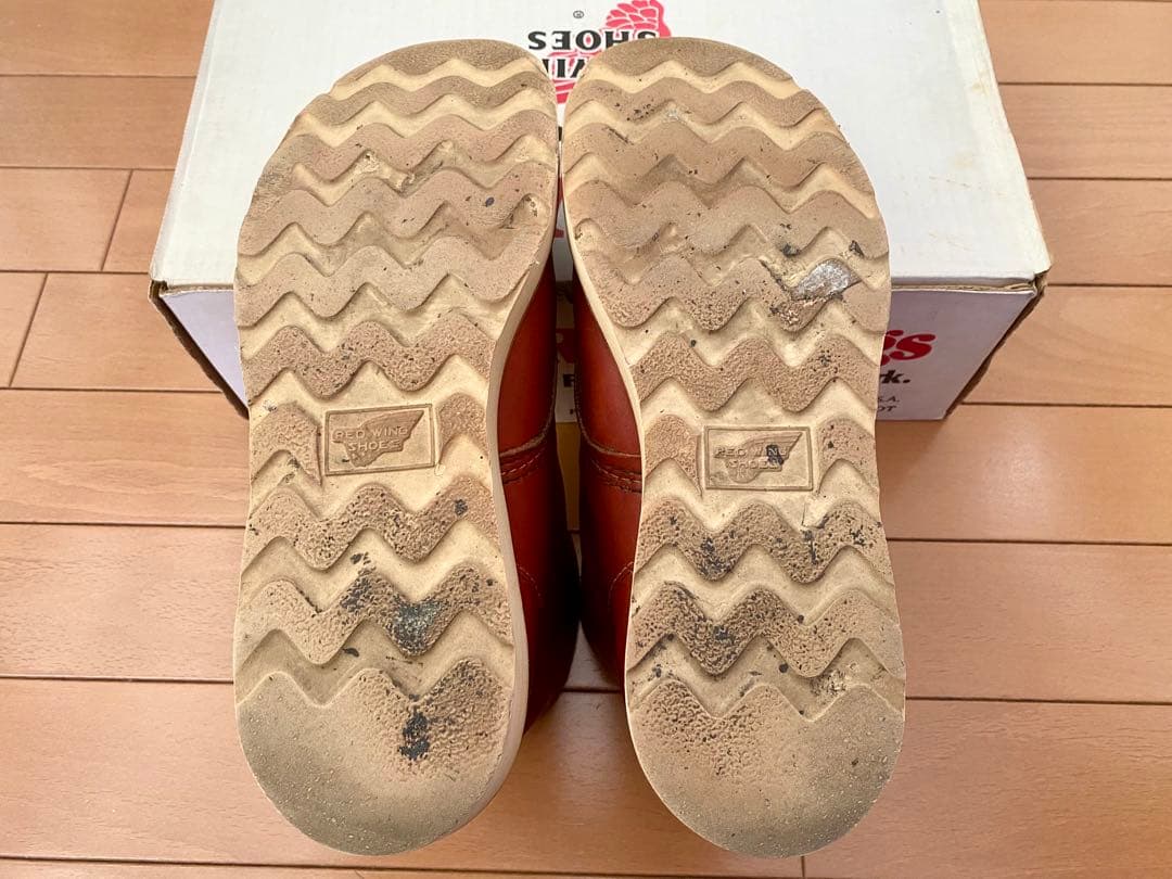 貴重 1996 Red Wing 8166 半円犬タグ 8D 箱付