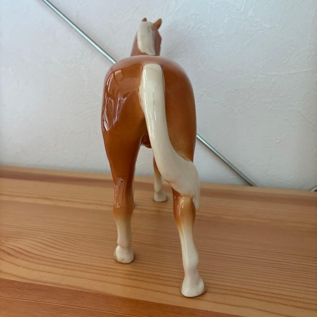 COOPERCRAFT イングランド　陶器　置物　オブジェ　馬　動物