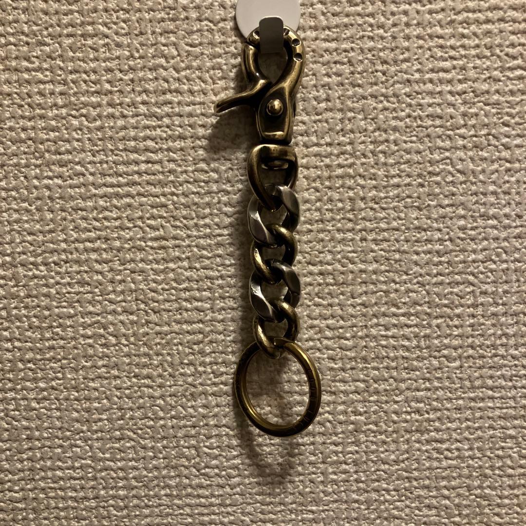 ブラス製　キーチェーン　新品未使用！
