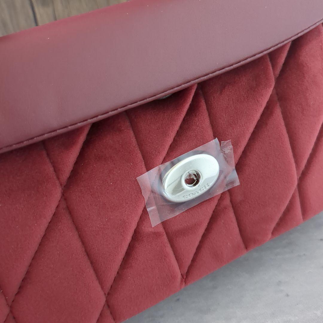 【新品】COACH　タビー ショルダー バッグ 26・キルティング