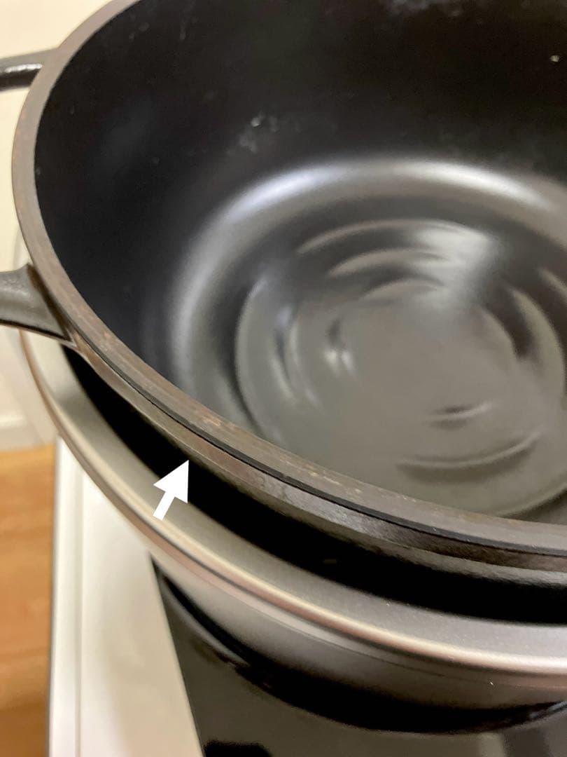 【美品】バーミキュラ ライスポット PH23A ソリッドシルバー 炊飯器