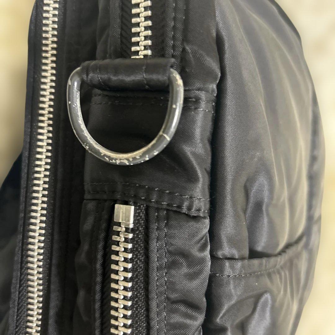 ✨美品✨ポーター タンカー 2way 2層 拡張可能　ブリーフケース 黒 A4