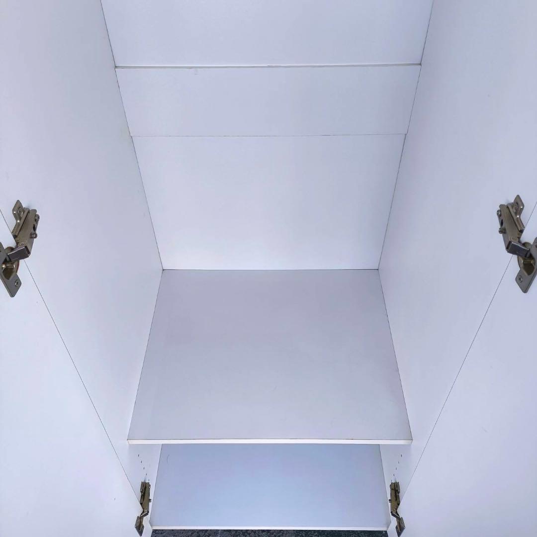 ニトリ ワードローブ WA-L0 1960 ホワイト クローゼットハンガーラック