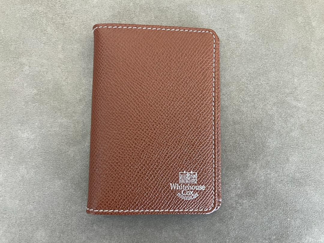 本日限定 ホワイトハウスコックス 名刺入れ カードケース ブライドルレザー