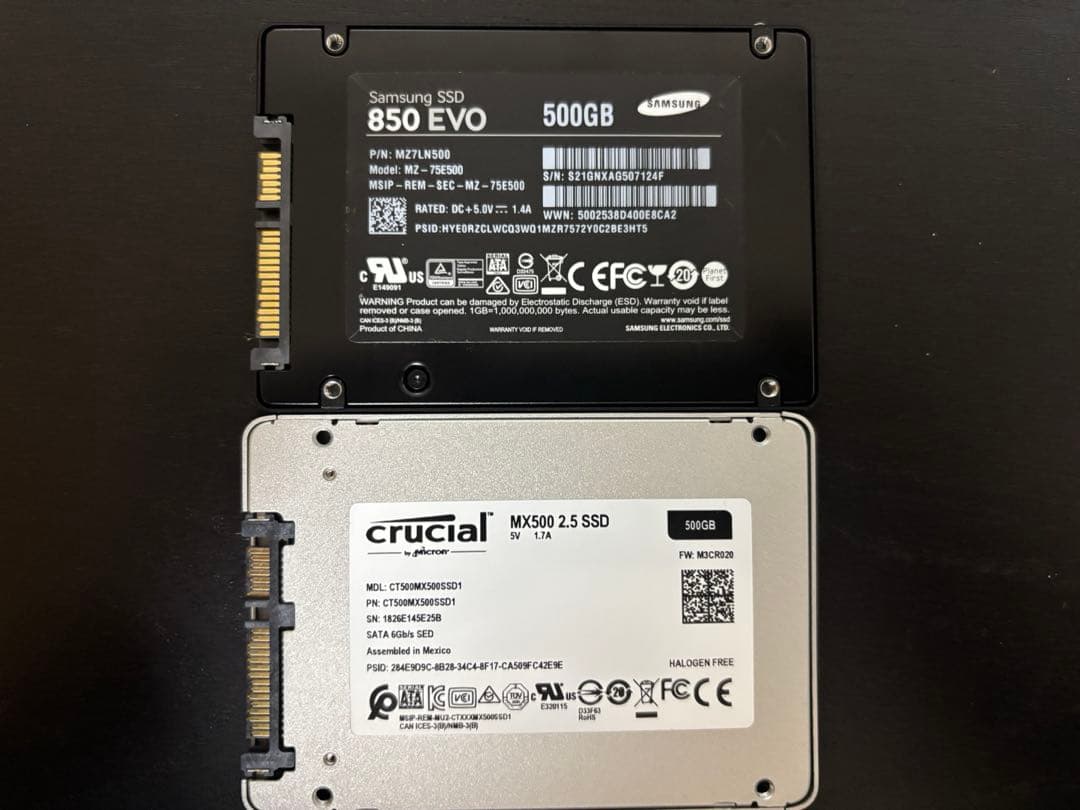 内蔵型SSD SSD