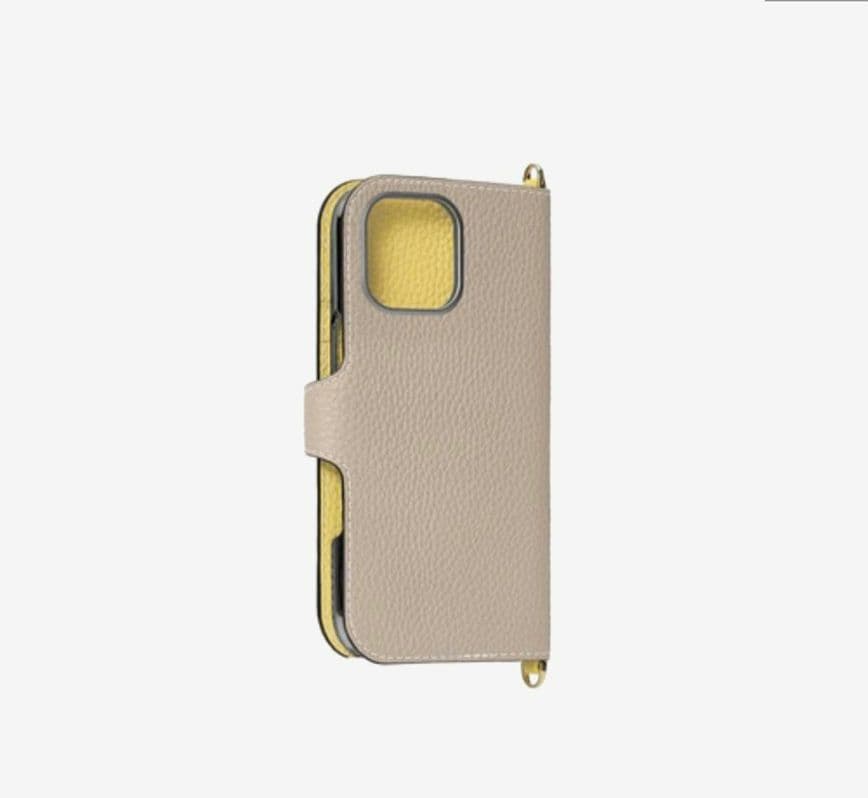 【新品未使用】iPhone17 ボナベンチュラ 手帳型ケース