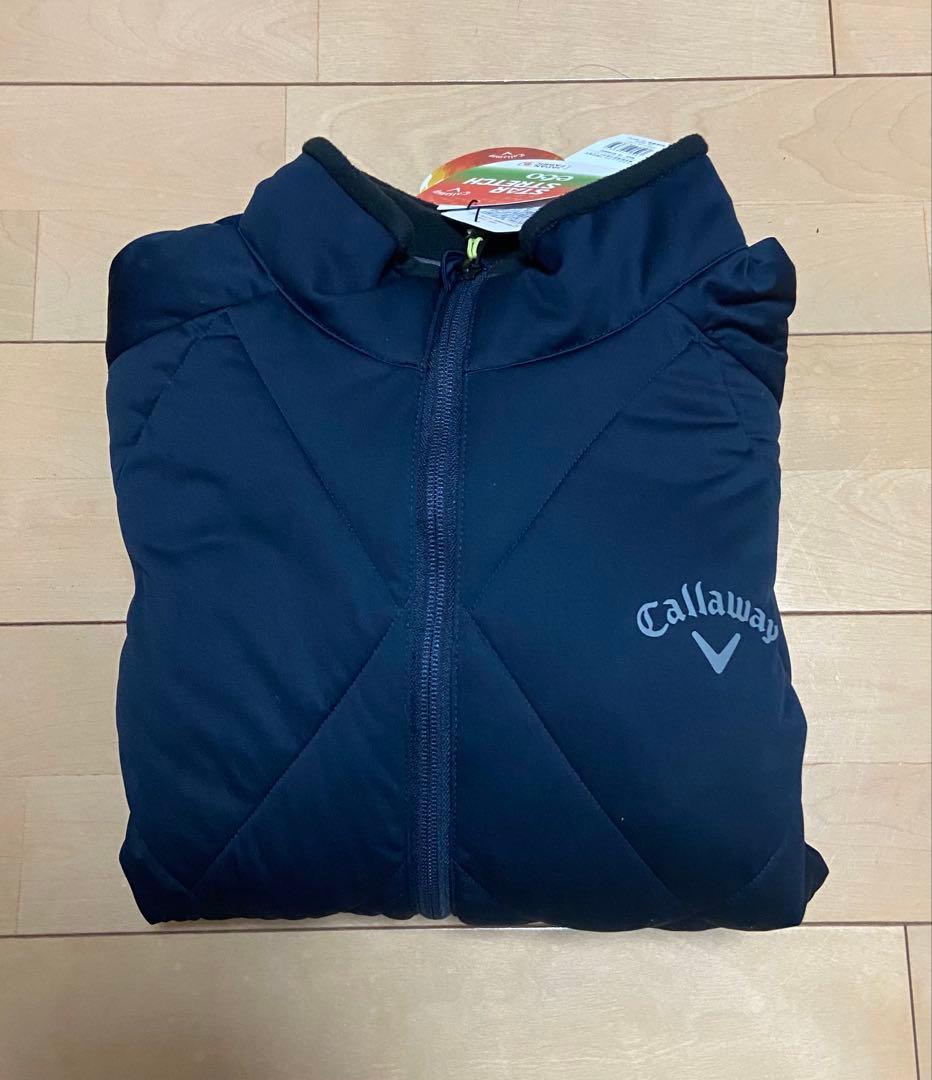 【新品】キャロウェイ スターストレッチ 中綿フルジップブルゾン L