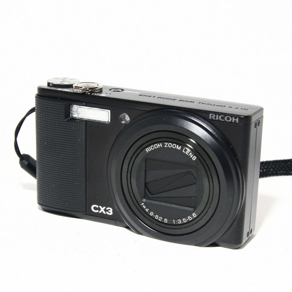 RICOH CX3 コンパクトデジタルカメラ 純正ケース付き 美品