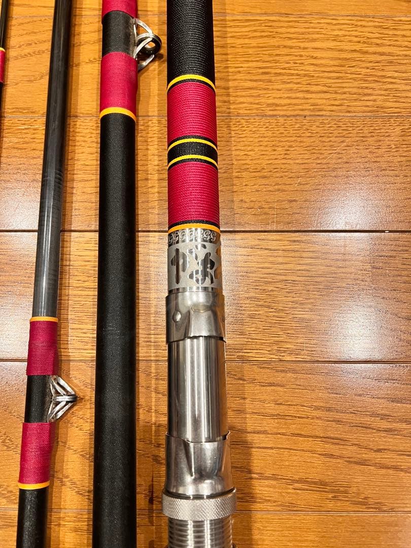 まる がまかつ がま石 18号 並継 5.4m　石鯛 未使用に近い