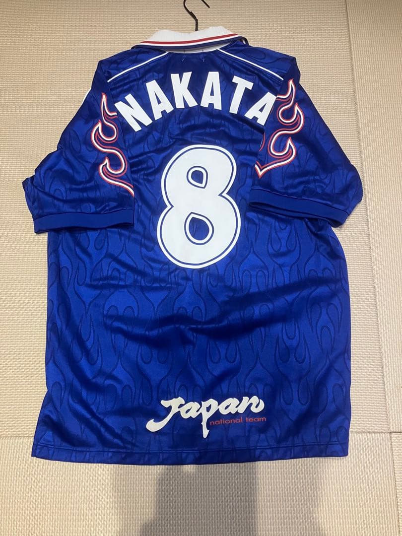 正規品　日本代表　中田英寿　超美品　フランスＷ杯　炎