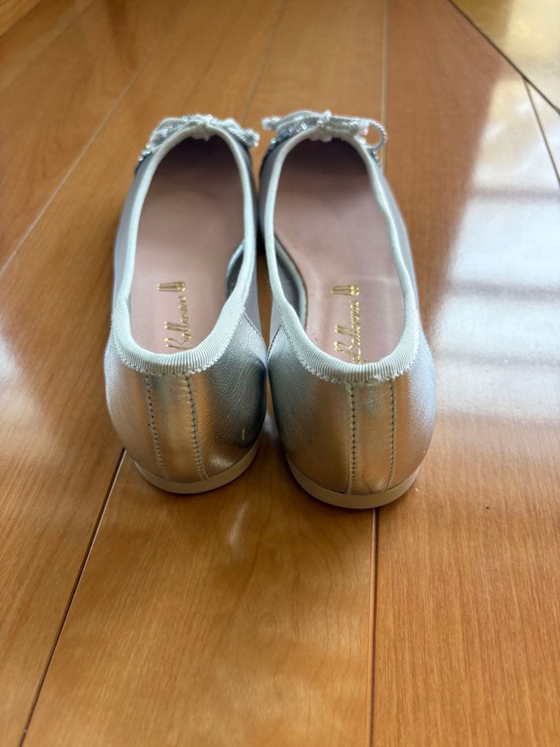 【新品未使用】プリティバレリーナ　バレエシューズ　サイズ23㎝　22.5㎝