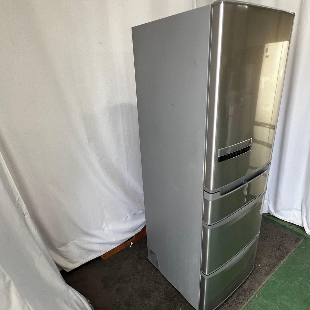 759　日立　冷蔵庫　設置無料　大型　400ℓ級　安い　中古　シルバー　おすすめ