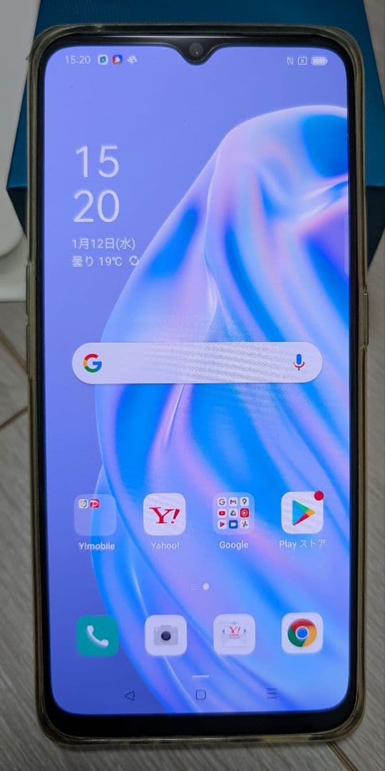 OPPO Reno 3A ホワイト ワイモバイル 付属品あり