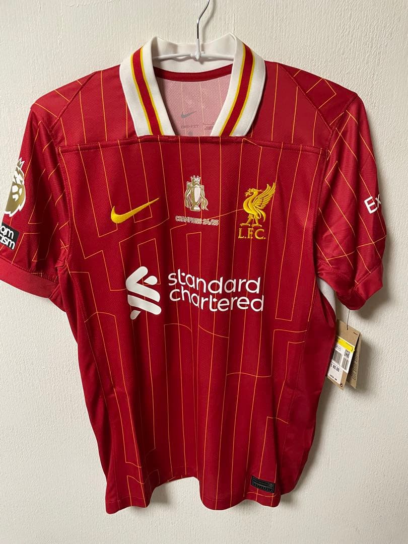 リバプール 遠藤航 ユニフォーム 直筆サイン入り タグ付き