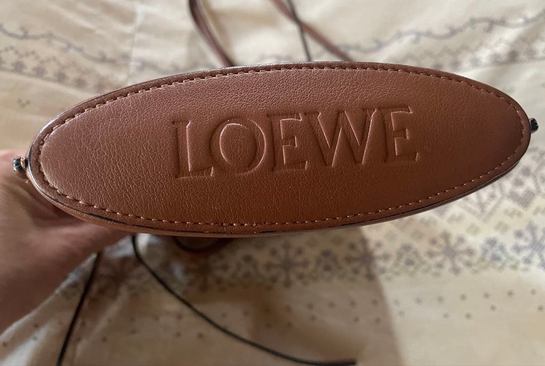 ロエベ LOEWE ダイスポケット　タン