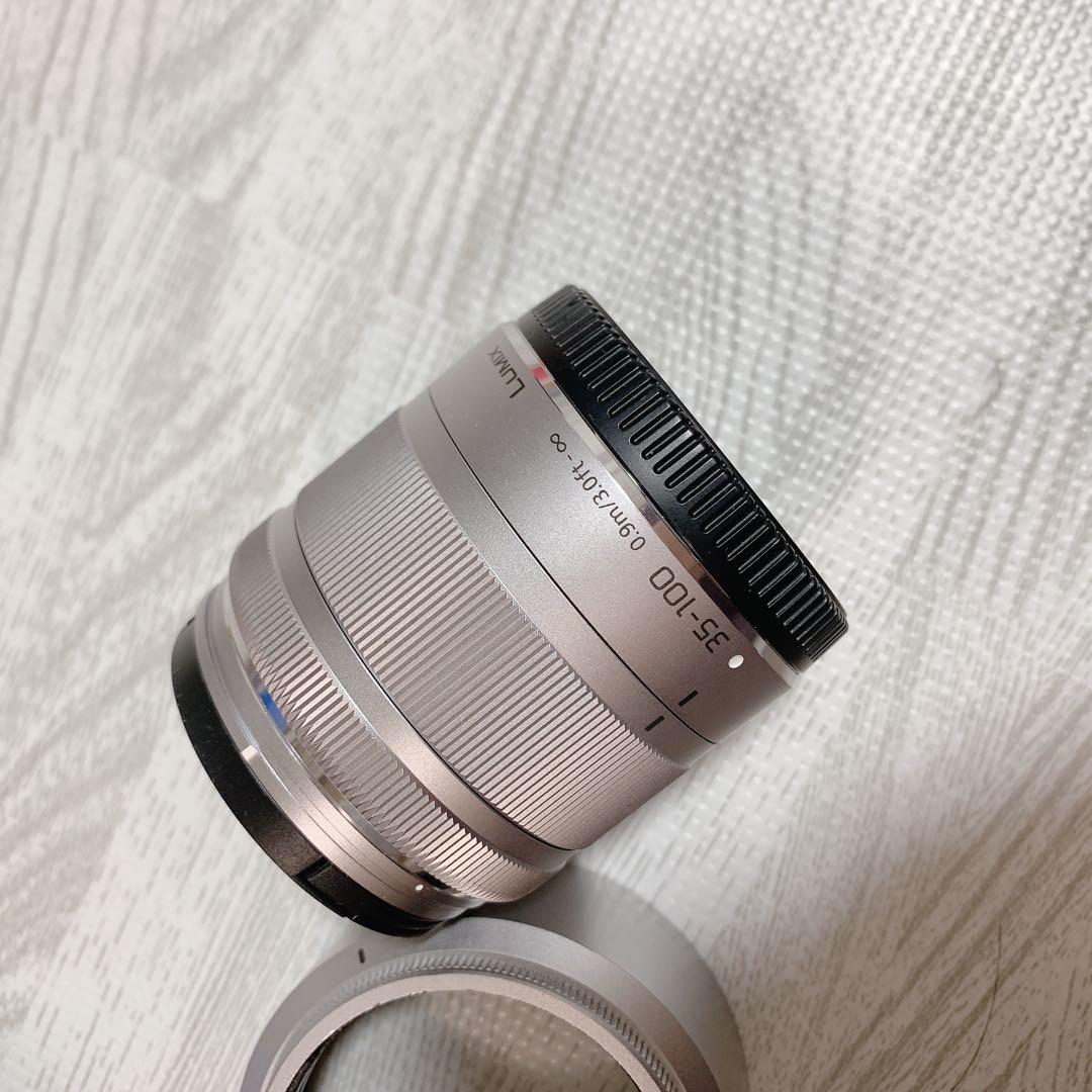LUMIX G 35-100mm ズームレンズ シルバー