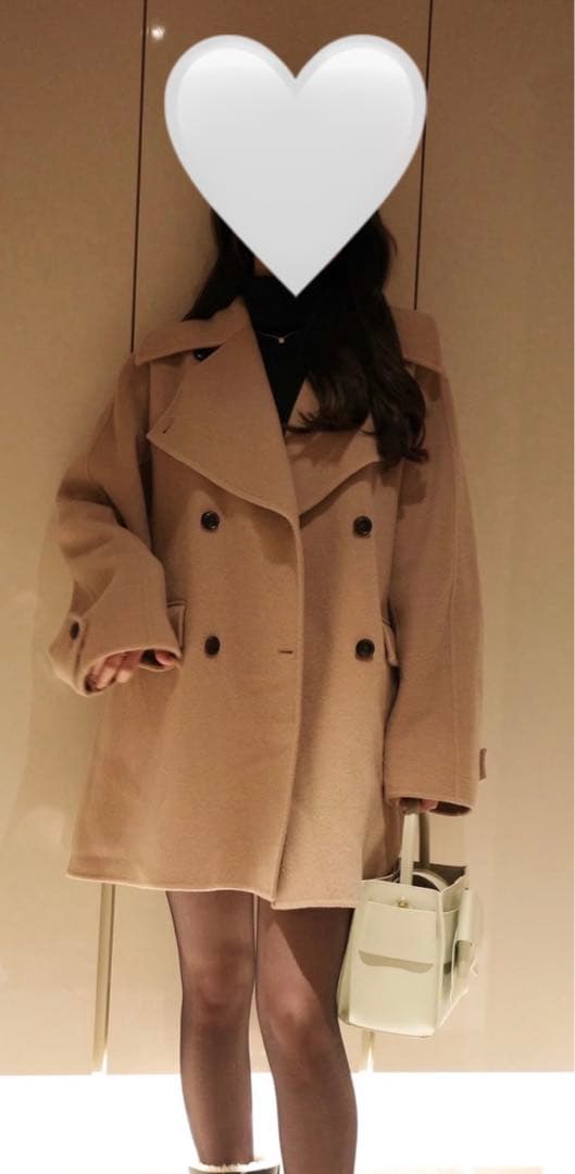 完売商品★新品未使用タグ付き　ウールリバーミドルAラインコート