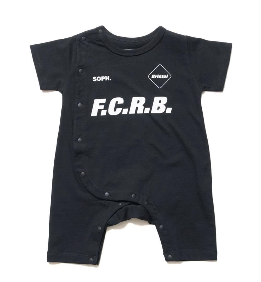 FCRB for Kids BABY SET BLACK ロンパース 黒 bb