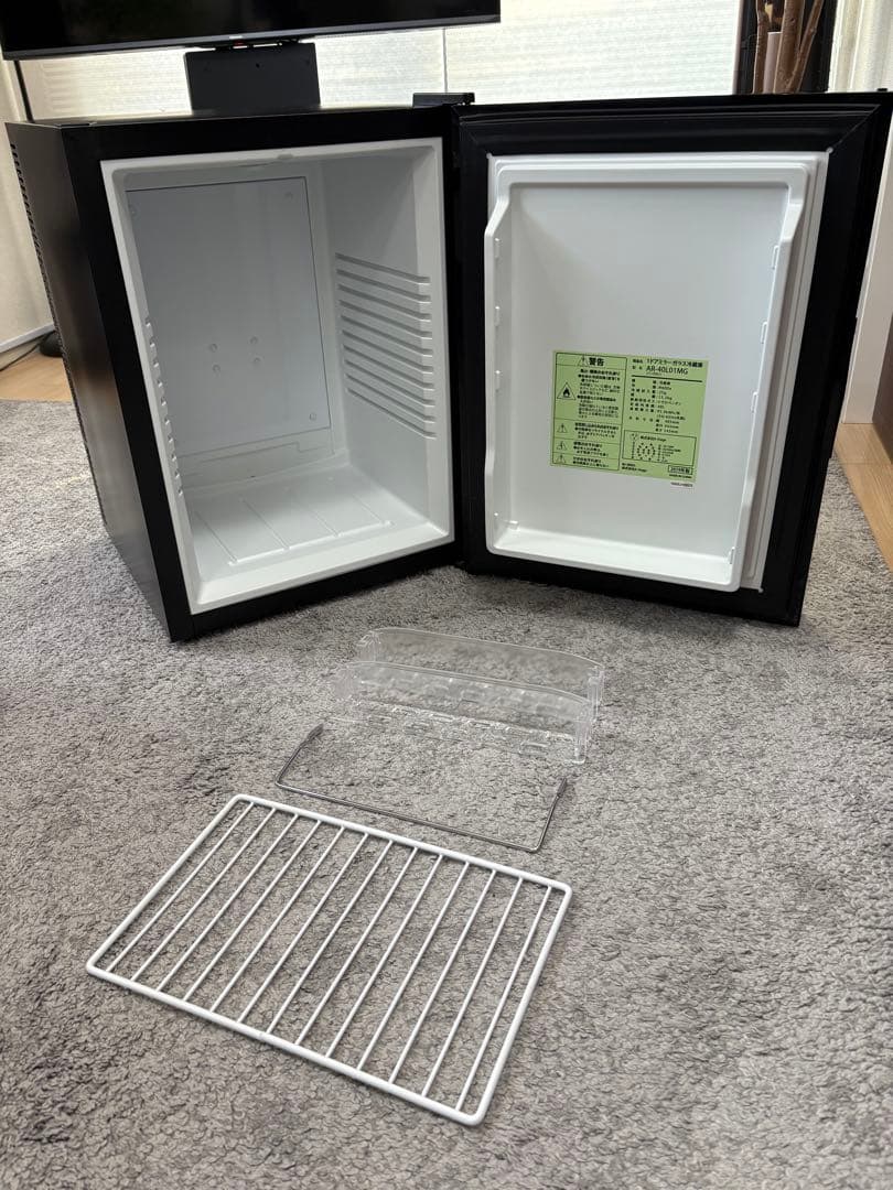 【珍念】小型冷蔵庫 40L AR-40L01MG ブラック