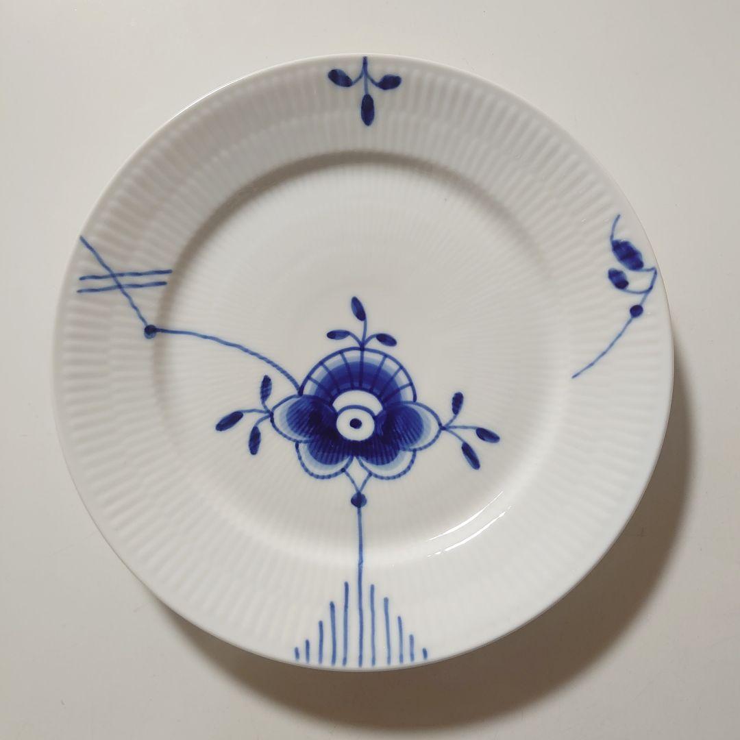 【12/23まで】ロイヤルコペンハーゲン　ブルーフルーテッドメガ　プレートセット