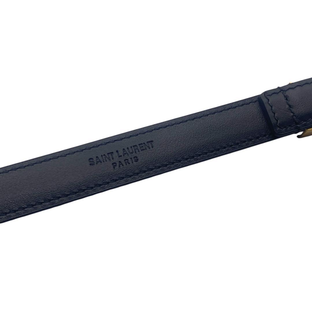 美品★YSL イヴサンローラン　細いベルト81-91cm