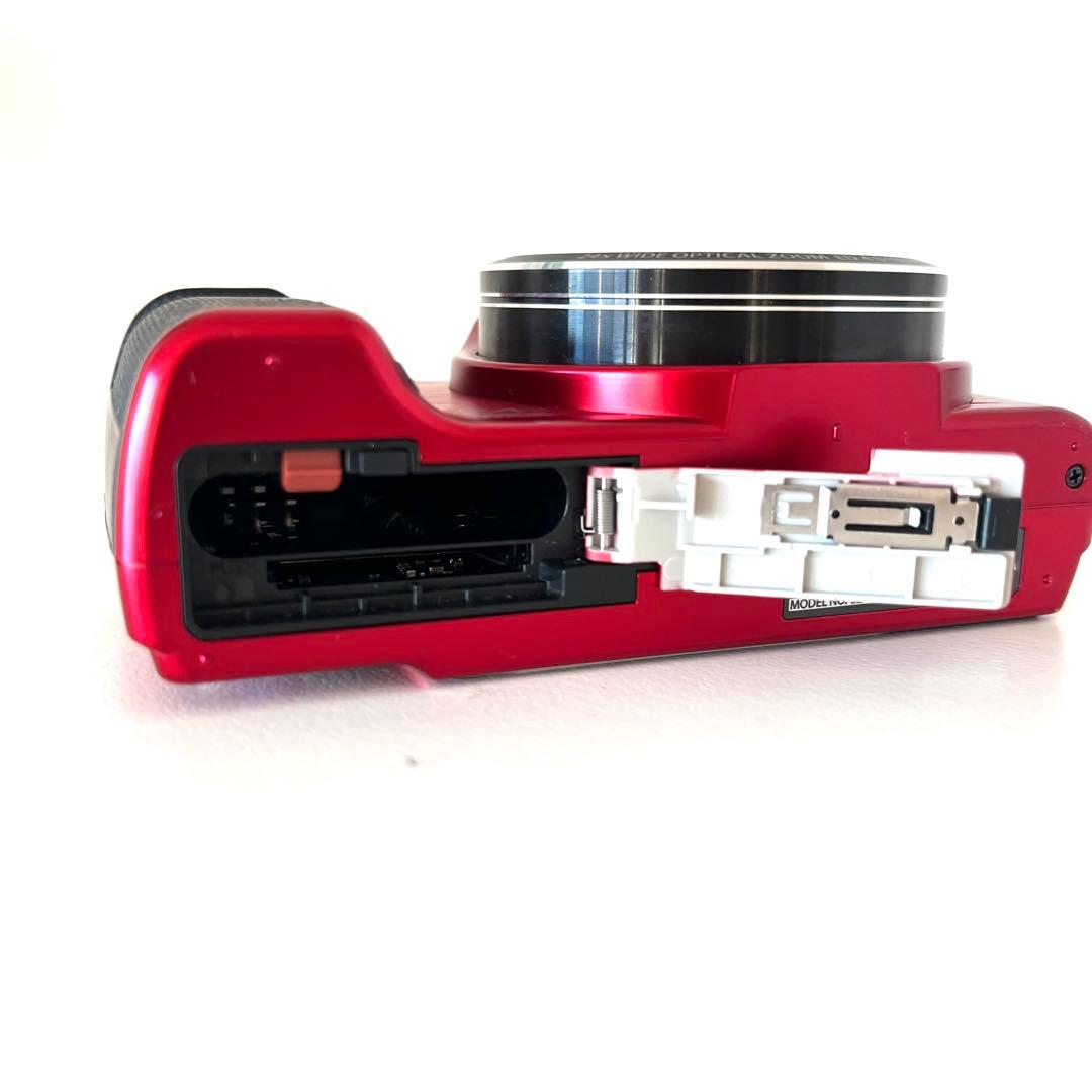 OLYMPUS STYLUS SZ-15 レッド デジタルカメラ