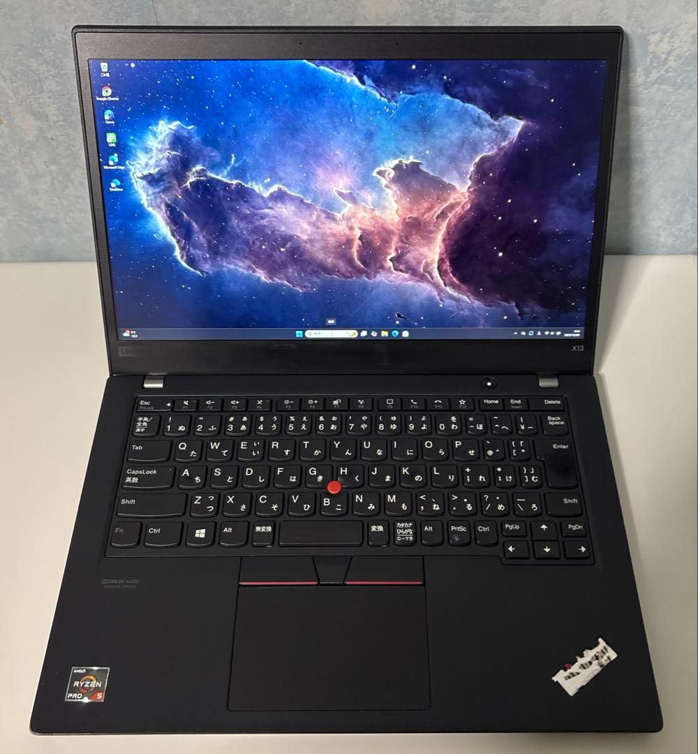 【Ryzen5搭載】LenovoThinkPad X13✨Win11＊即使用OK