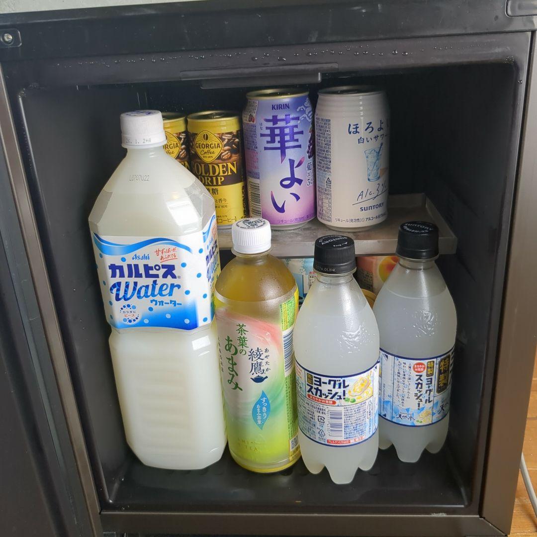 2024年製 三菱　ワンドア冷蔵庫　小型冷蔵庫　右開き