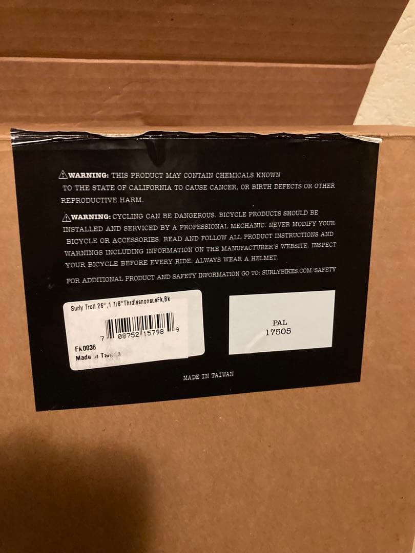 surly troll フロントフォーク ブルーラグ サーリー クロモリ サルサ