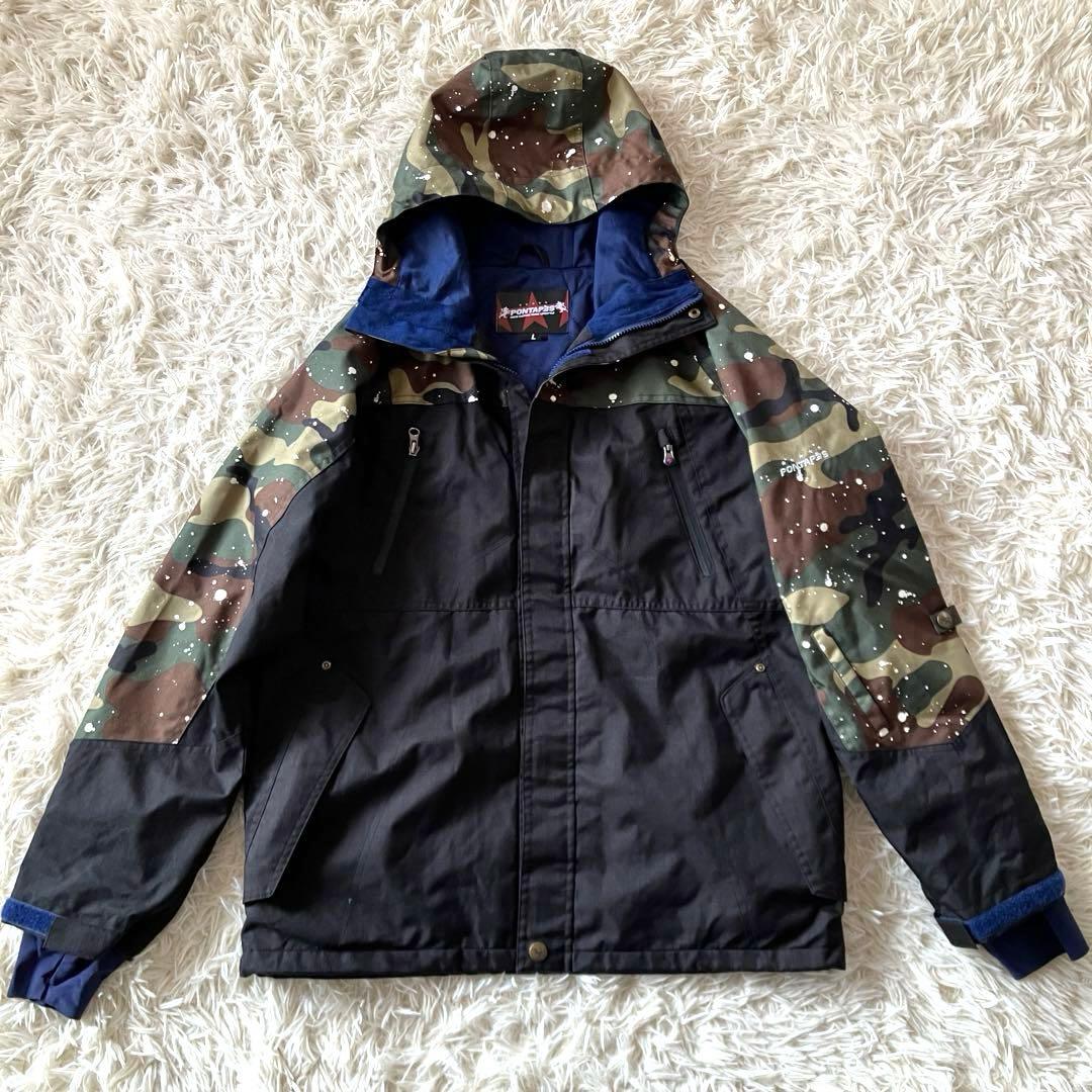 #9N✨PONTAPES✨スキー スノボ ウェア 上下セット メンズ L
