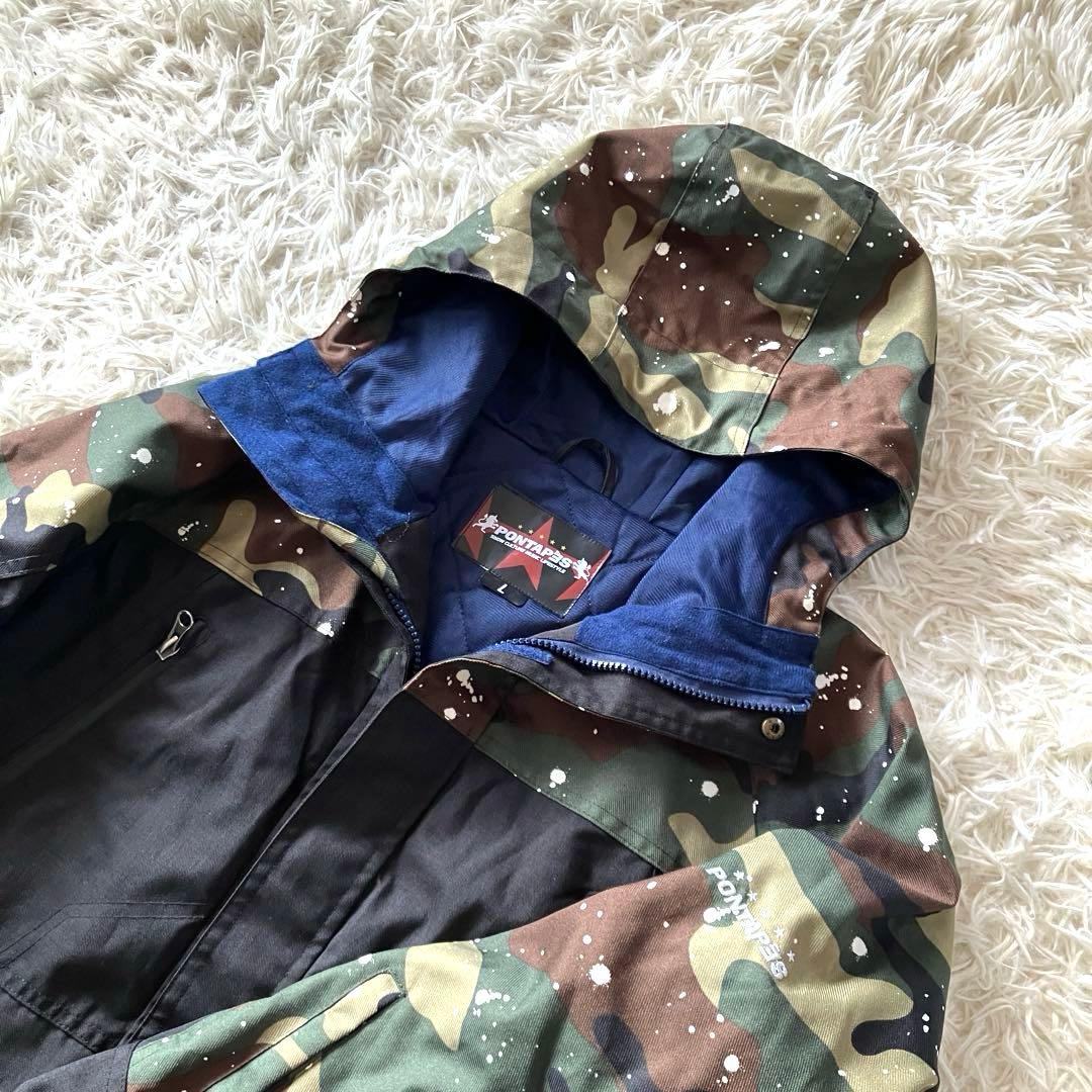 #9N✨PONTAPES✨スキー スノボ ウェア 上下セット メンズ L