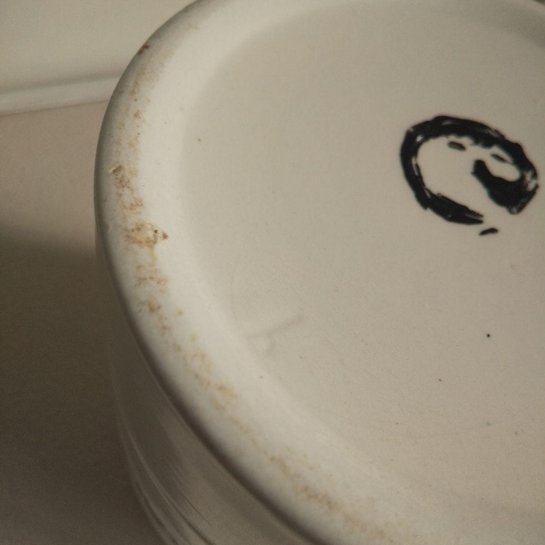 アンティーク　陶器キャニスター　RAISINS