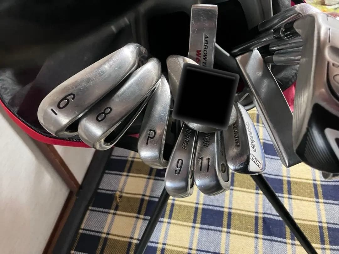 メンズ右利き初心者用　ゴルフクラブセット　ナイキ　キャディバッグ付き